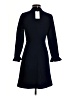 Whistles 100% Polyester Black Casual Dress Size 2 - photo 2