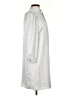 Ann Taylor 100% Polyester Gray Casual Dress Size XS - photo 4