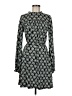 Boden Print Black Casual Dress Size 6R - photo 1