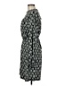 Boden Print Black Casual Dress Size 6R - photo 5