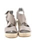 Eileen Fisher Gray Tan Wedges Size 9 - photo 2