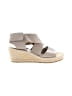 Eileen Fisher Gray Tan Wedges Size 9 - photo 1