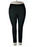 Cato Color Block Green Active Pants Size 22 - photo 1