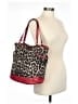 Coach Animal Print Red Black Tote One size - photo 2