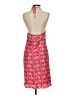 Gap 100% Silk Paisley Red Cocktail Dress Size 1 - photo 2
