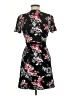 Unbranded Floral Black Casual Dress Size M (estimated) - photo 2