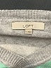 Ann Taylor LOFT Stripes Silver Pullover Sweater Size M - photo 7
