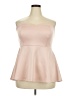 Torrid Pink Sleeveless Blouse Size 2X Plus (2) - photo 1