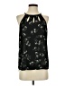 Papermoon 100% Polyester Black Sleeveless Blouse Size S - photo 1