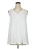Lane Bryant White Sleeveless Blouse Size 14 - 16 Plus - photo 1