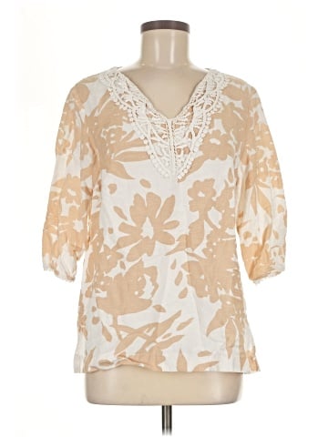 Context 3/4 Sleeve Blouse (view 1)