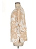 Context Tan 3/4 Sleeve Blouse Size M - photo 5