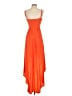 BCBGMAXAZRIA 100% Polyester Orange Cocktail Dress Size S - photo 2