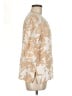Context Tan 3/4 Sleeve Blouse Size M - photo 4