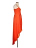 BCBGMAXAZRIA 100% Polyester Orange Cocktail Dress Size S - photo 4