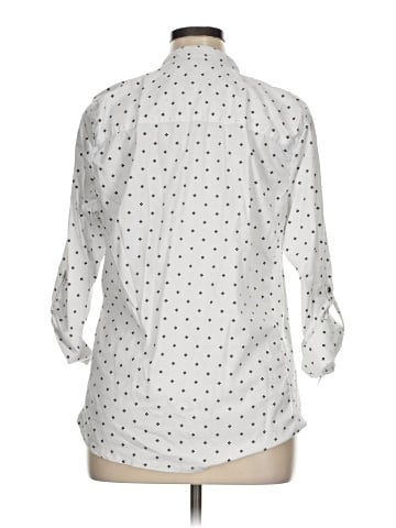 Cathy Daniels 3/4 Sleeve Button-Down Shirt (view 2)