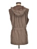 Alya 100% Polyester Tan Vest Size M - photo 2