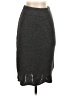 LoveRiche Solid Gray Casual Skirt Size S - photo 1
