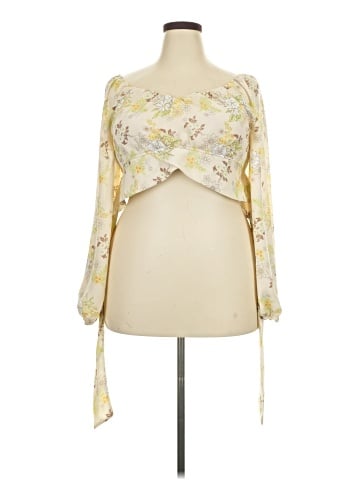 madden nyc 3/4 Sleeve Blouse (view 1)