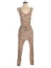 BCBGeneration Floral Orange Jumpsuit Size XS - photo 1