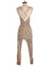 BCBGeneration Floral Orange Jumpsuit Size XS - photo 2