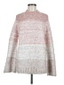 Basin and Range Tweed Silver Turtleneck Sweater Size M - photo 1