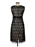 JS Collections 100% Acetate Black Cocktail Dress Size 6 - photo 2