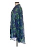 Never Fully Dressed Paisley Blue Long Sleeve Blouse Size 8 - photo 5