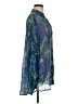 Never Fully Dressed Paisley Blue Long Sleeve Blouse Size 8 - photo 4