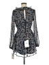 City Studio Paisley Blue Cocktail Dress Size M - photo 2