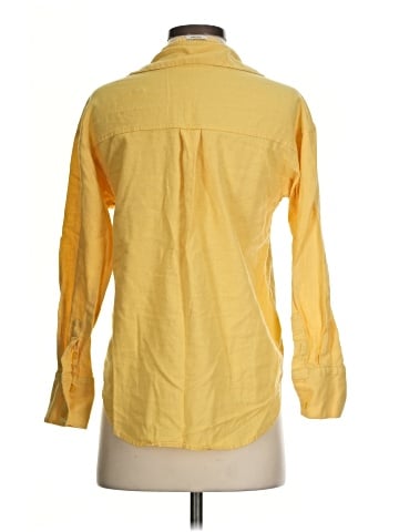 Abercrombie & Fitch 3/4 Sleeve Button-Down Shirt (view 2)
