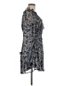 City Studio Paisley Blue Cocktail Dress Size M - photo 4