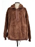 JoyLab 100% Polyester Brown Poncho Size XL - photo 1