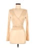 Unbranded 100% Polyester Tan Long Sleeve Top Size M - photo 1