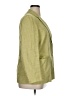 Lands' End 100% Rayon Green Blazer Size 16 Petite - photo 4