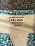 L.L.Bean 100% Cotton Teal 3/4 Sleeve Button-Down Shirt Size S - photo 6