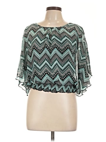 B.wear 3/4 Sleeve Blouse (view 1)