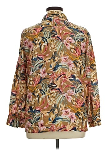 Tommy Bahama Long Sleeve Silk Top (view 2)