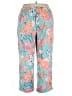Jaclyn Smith Floral Teal Casual Pants Size 3X - photo 2
