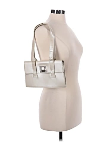 Donna Karan New York Leather Shoulder Bag (view 2)