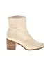 TOMS 100% Leather Ivory Ankle Boots Size 9 1/2 (wide) - photo 1