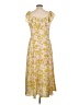 BCBGeneration Floral Yellow Casual Dress Size 12 - photo 2