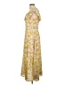 BCBGeneration Floral Yellow Casual Dress Size 12 - photo 5