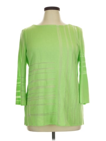 MING WANG 3/4 Sleeve Top (view 1)