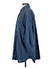 Pact 100% Cotton Solid Blue 3/4 Sleeve Button-Down Shirt Size XS - photo 5