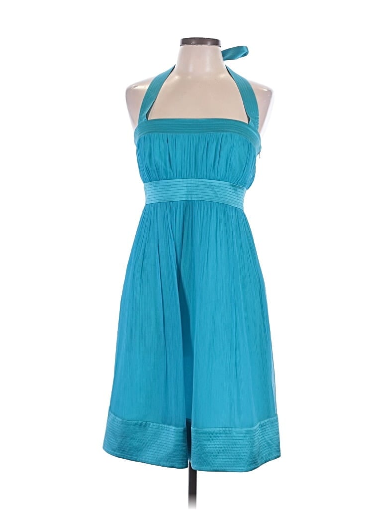 Pre-owned Maggy London Cocktail Dress In Teal