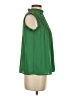 Max Studio 100% Polyester Green Sleeveless Blouse Size S - photo 4