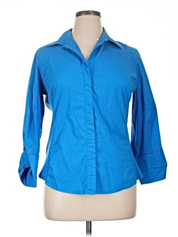 Zac & Rachel 3/4 Sleeve Button-Down Shirt (view 1)
