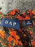 Gap Floral Black Long Sleeve Blouse Size M - photo 7
