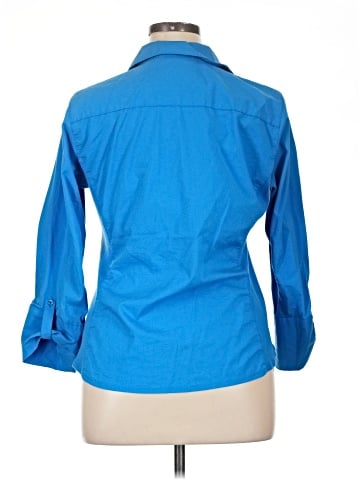 Zac & Rachel 3/4 Sleeve Button-Down Shirt (view 2)
